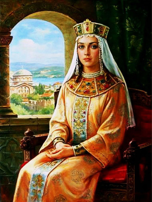 Свадебный наряд славянской девушки княжеского рода