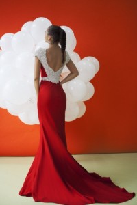 Платье Tarik Ediz 92057 red